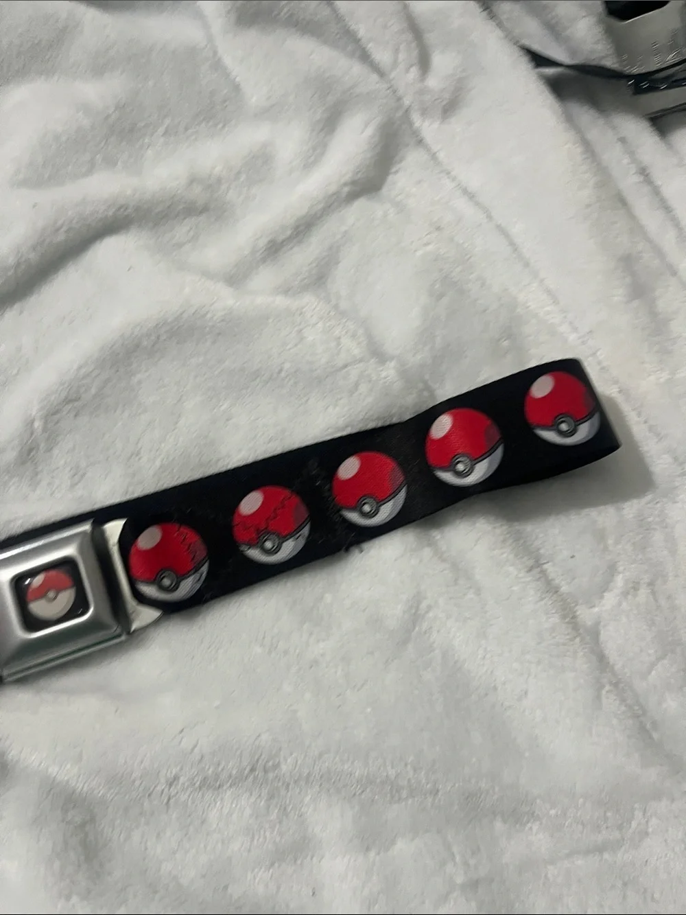 Buckle Down Pokemon Seatbelt Style Boys Belt